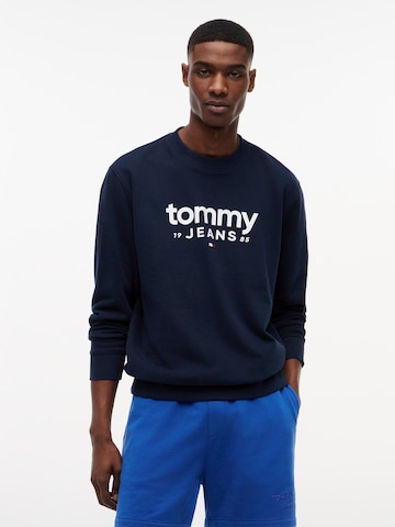 Tommy Jeans Collegepaita värissä sininen: etupuoli