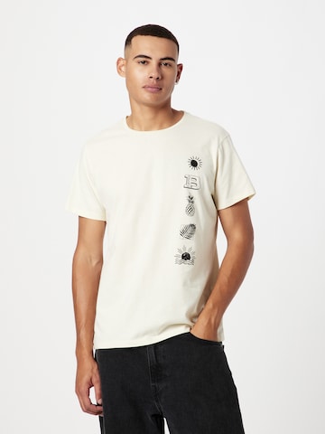 T-Shirt BLEND en beige : devant