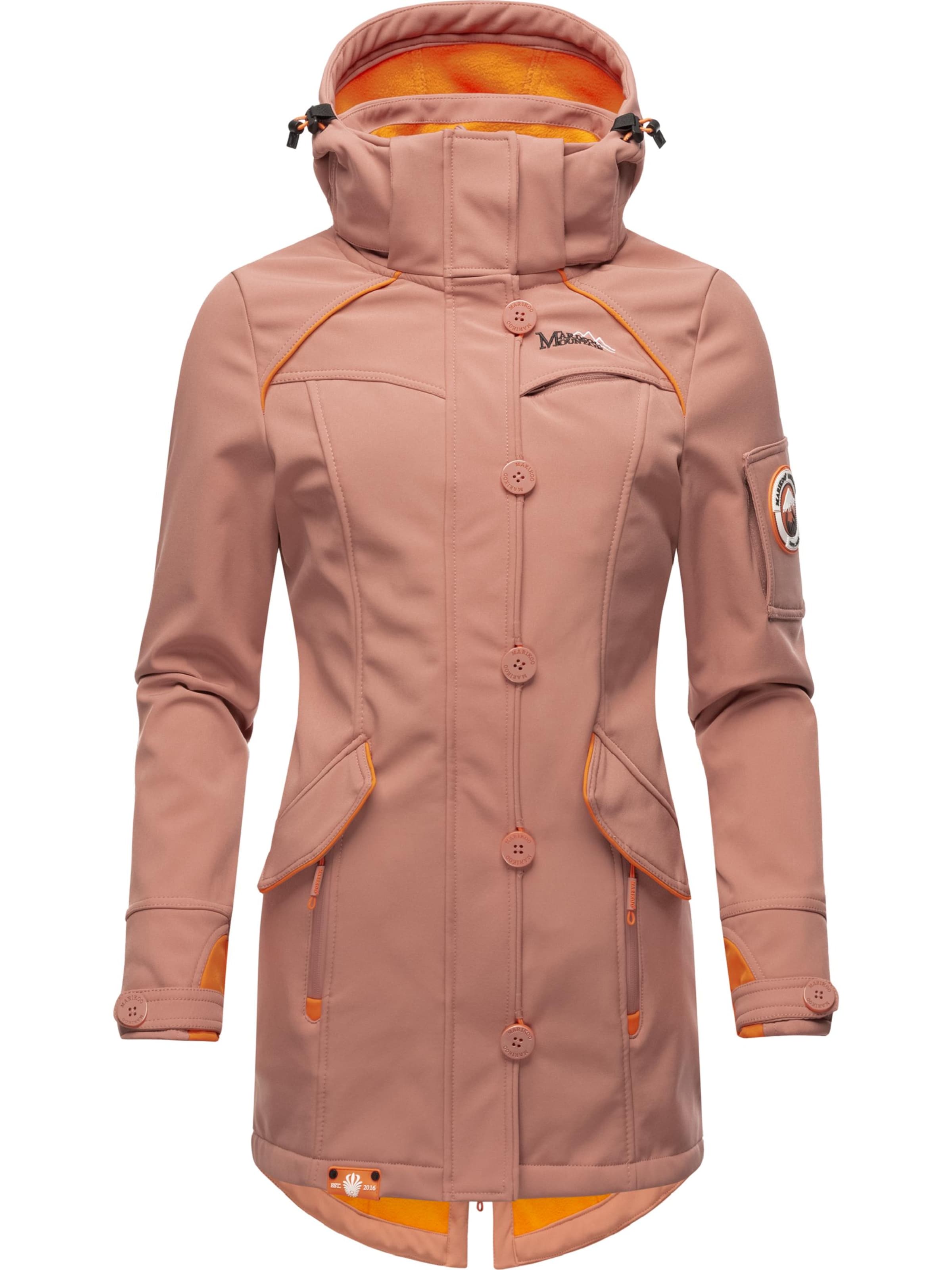 Giacca funzionale 'Soulinaa' di MARIKOO in marrone: frontale