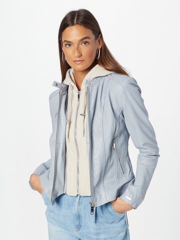 Maze Between-Season Jacket 'Mico' in Blue: front