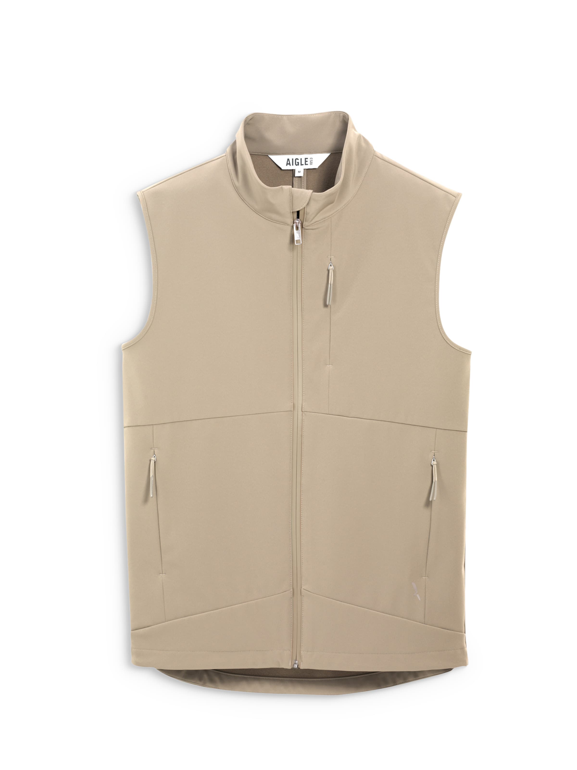 AIGLE Weste in Beige: Vorderseite