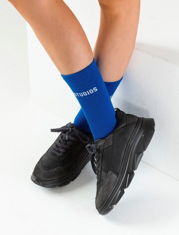 Copenhagen Studios - Calcetines deportivos en azul