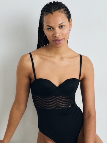 BOSS Bodysuit in Black
