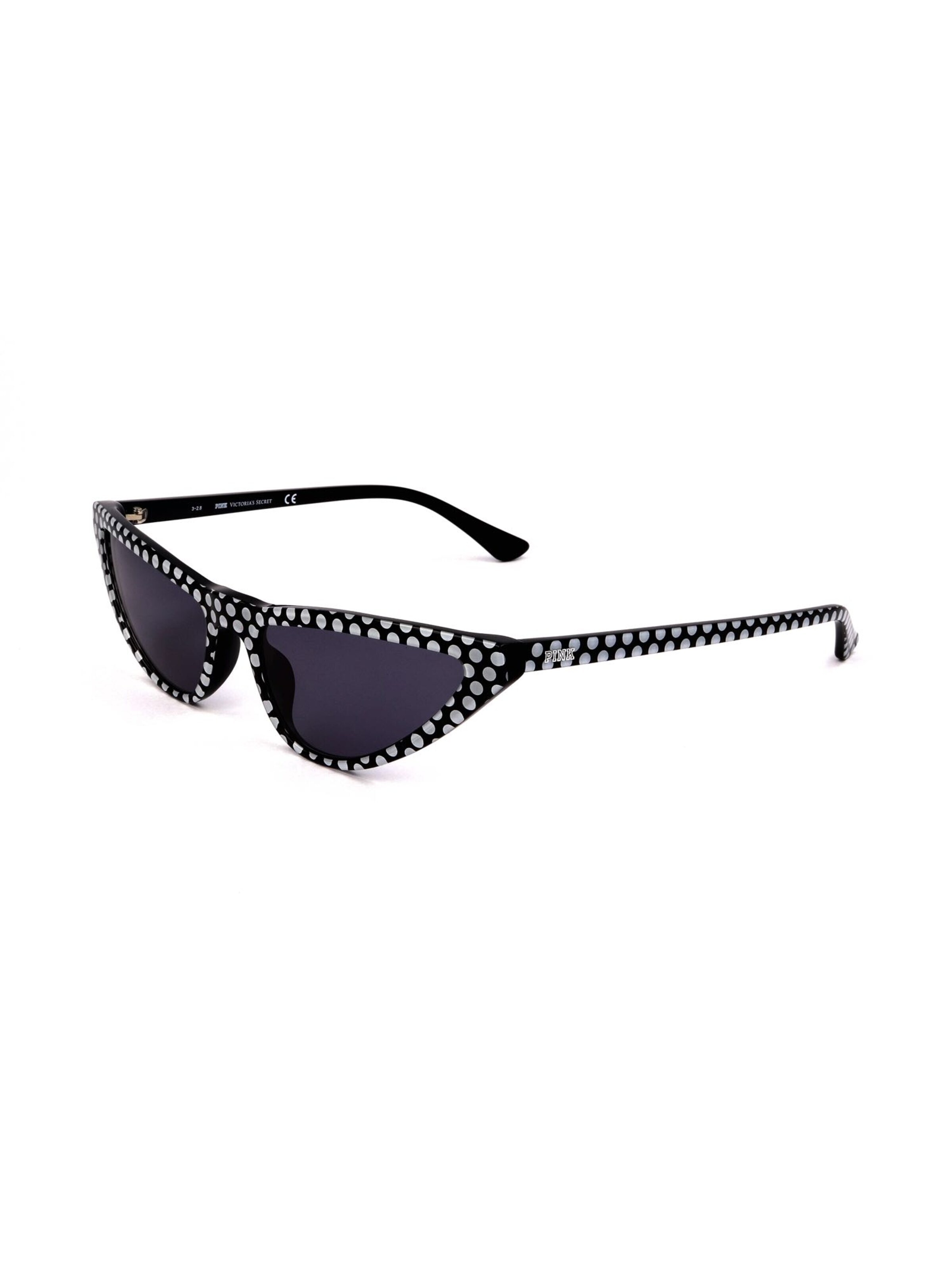 Occhiali da sole 'PK0004' di VICTORIA'S SECRET PINK in nero: frontale