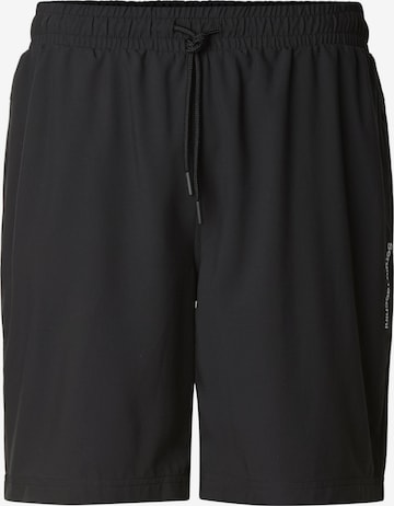 Sergio Tacchini Regular Broek 'Adriatico' in Zwart: voorkant