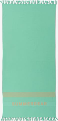 SummerGear Strandlaken 'Shore 100 X 200 cm' in Blauw: voorkant