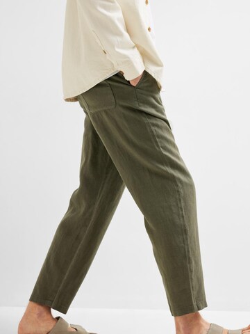 SELECTED HOMME Regular Broek 'MAGNUS' in Groen