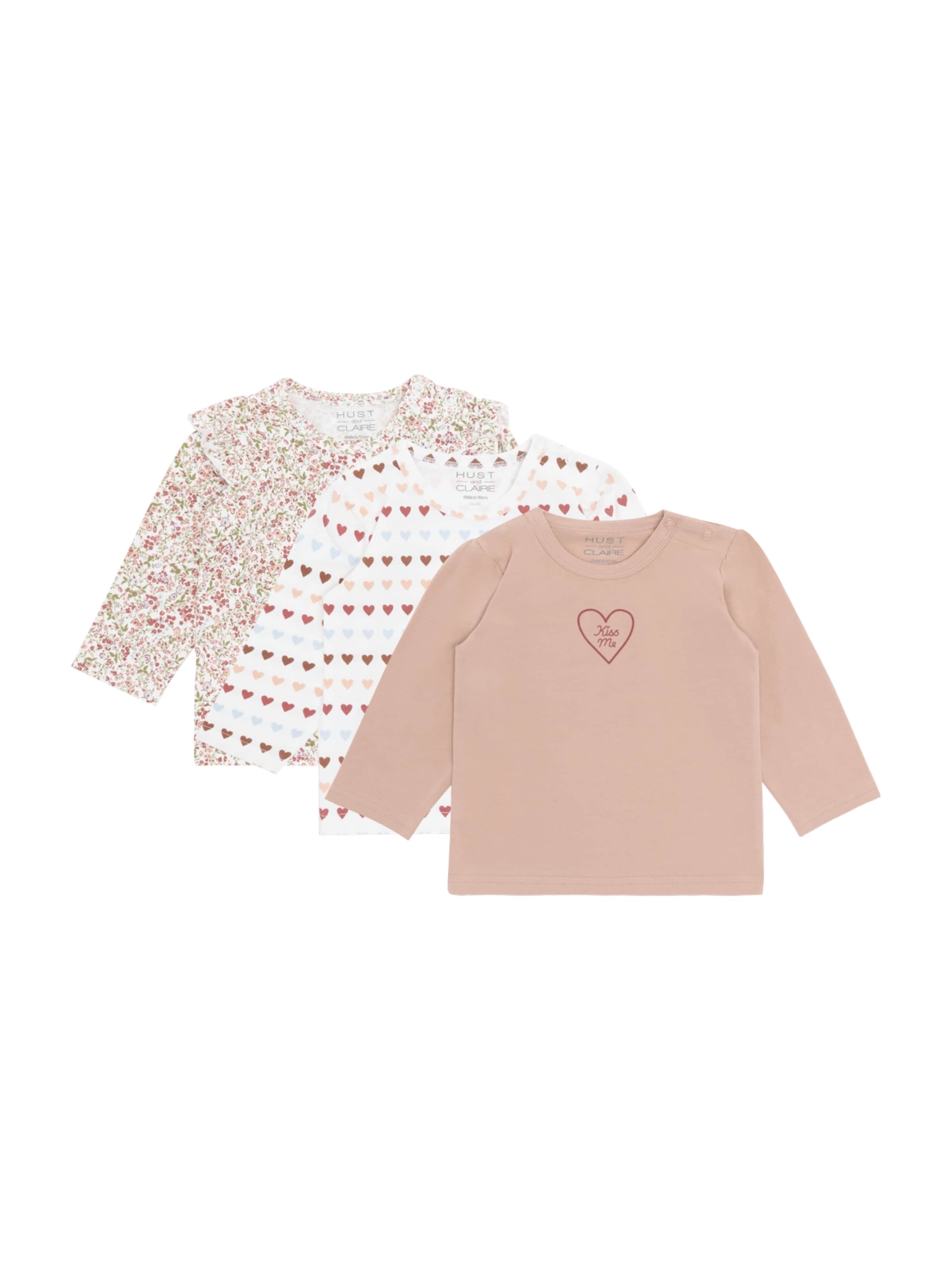 Hust & Claire - Camiseta 'Alda' en rosa: frente