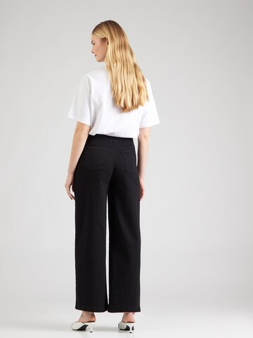 ABOUT YOU Wide leg Jeans 'Ava' i svart