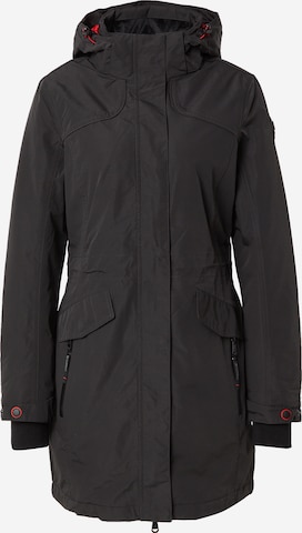 pilka KILLTEC Laisvalaikio paltas 'Grindavik': priekis