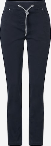 CECIL Slim fit Pants in Blue: front