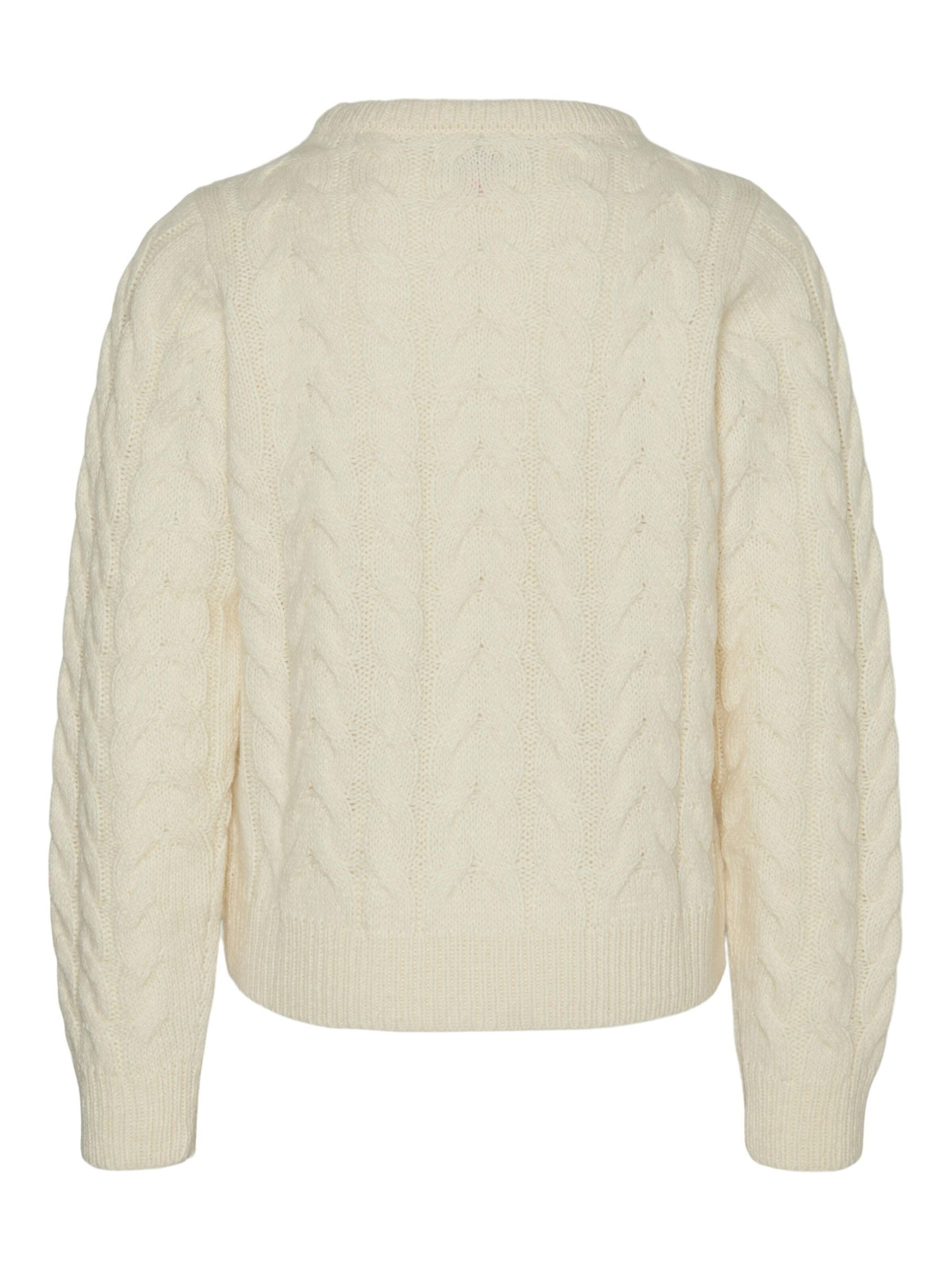 Vero Moda Girl Trui 'VMSnowman' in Beige