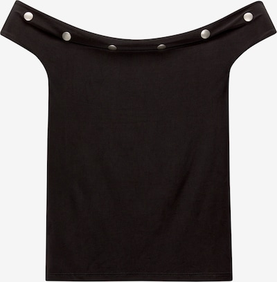 Top Pull&Bear pe negru, Vizualizare produs