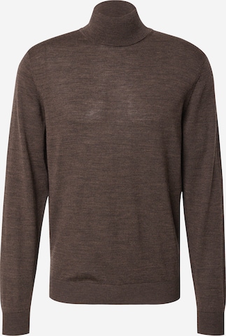 JACK & JONES Свитер в Коричневый: спереди