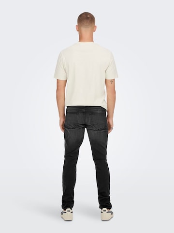 Only & Sons Slimfit Jeans 'Loom' in Grau