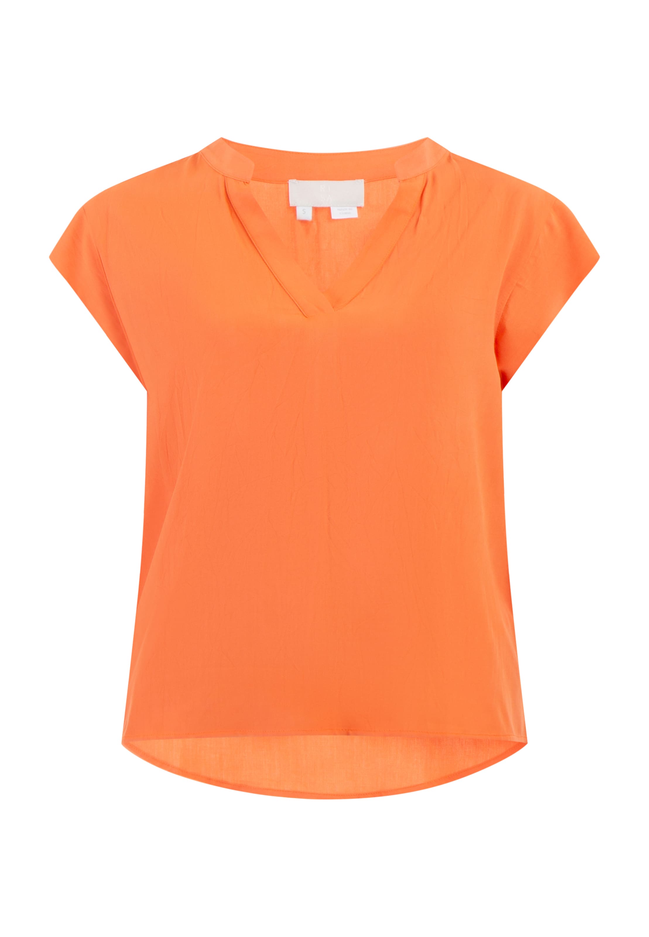 RISA Bluse in Orange: Vorderseite