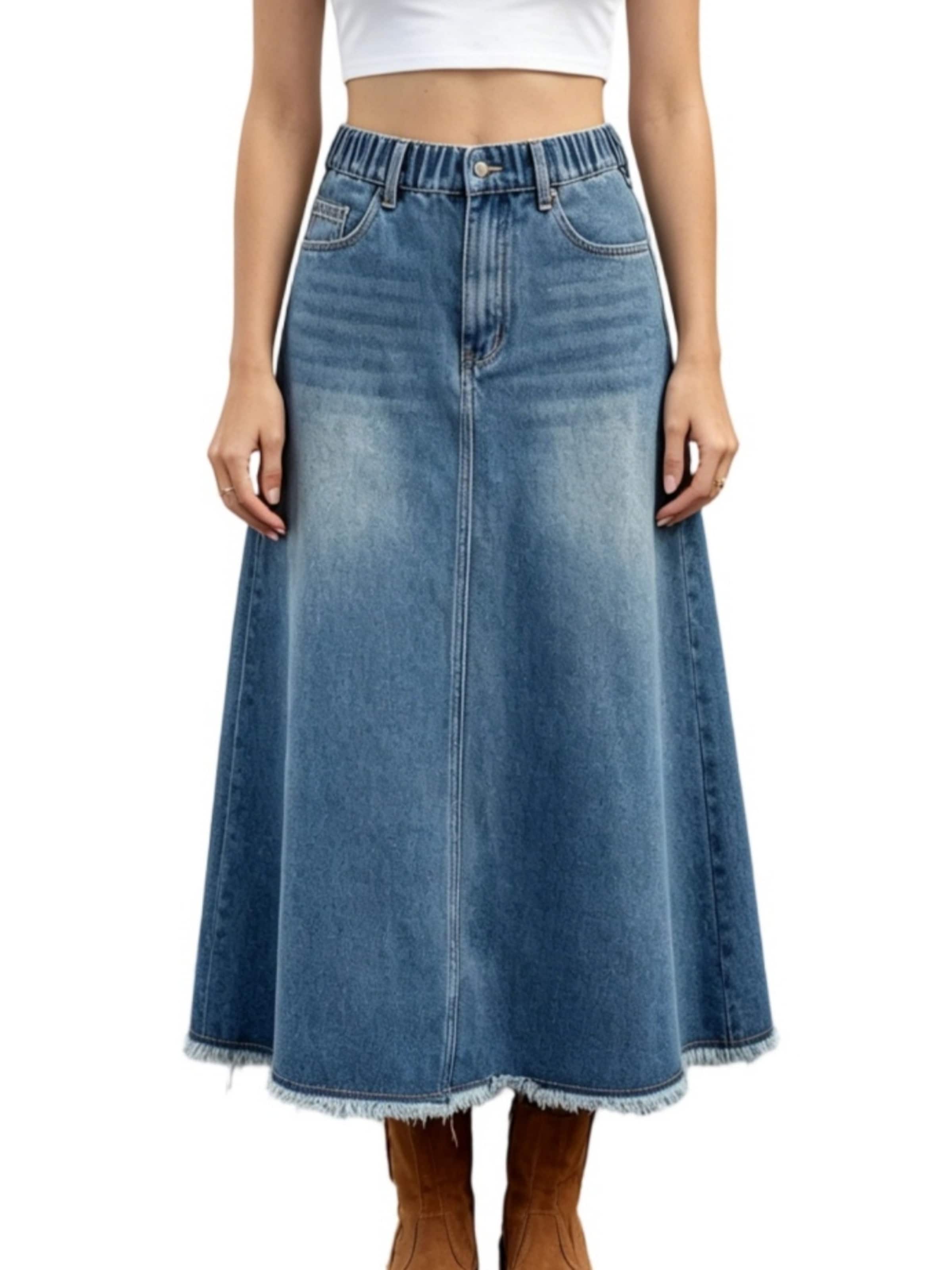 Yesfashion Skirt in 44 in Blue, Item view