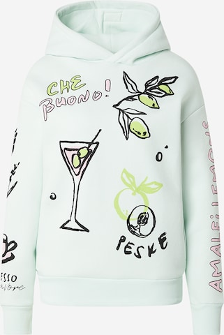 Sublevel Sweatshirt i grøn: forside