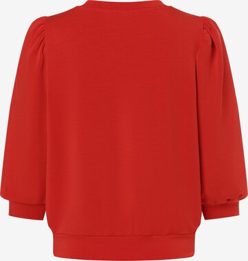 Sweat-shirt 'Tenny' SELECTED FEMME en rouge