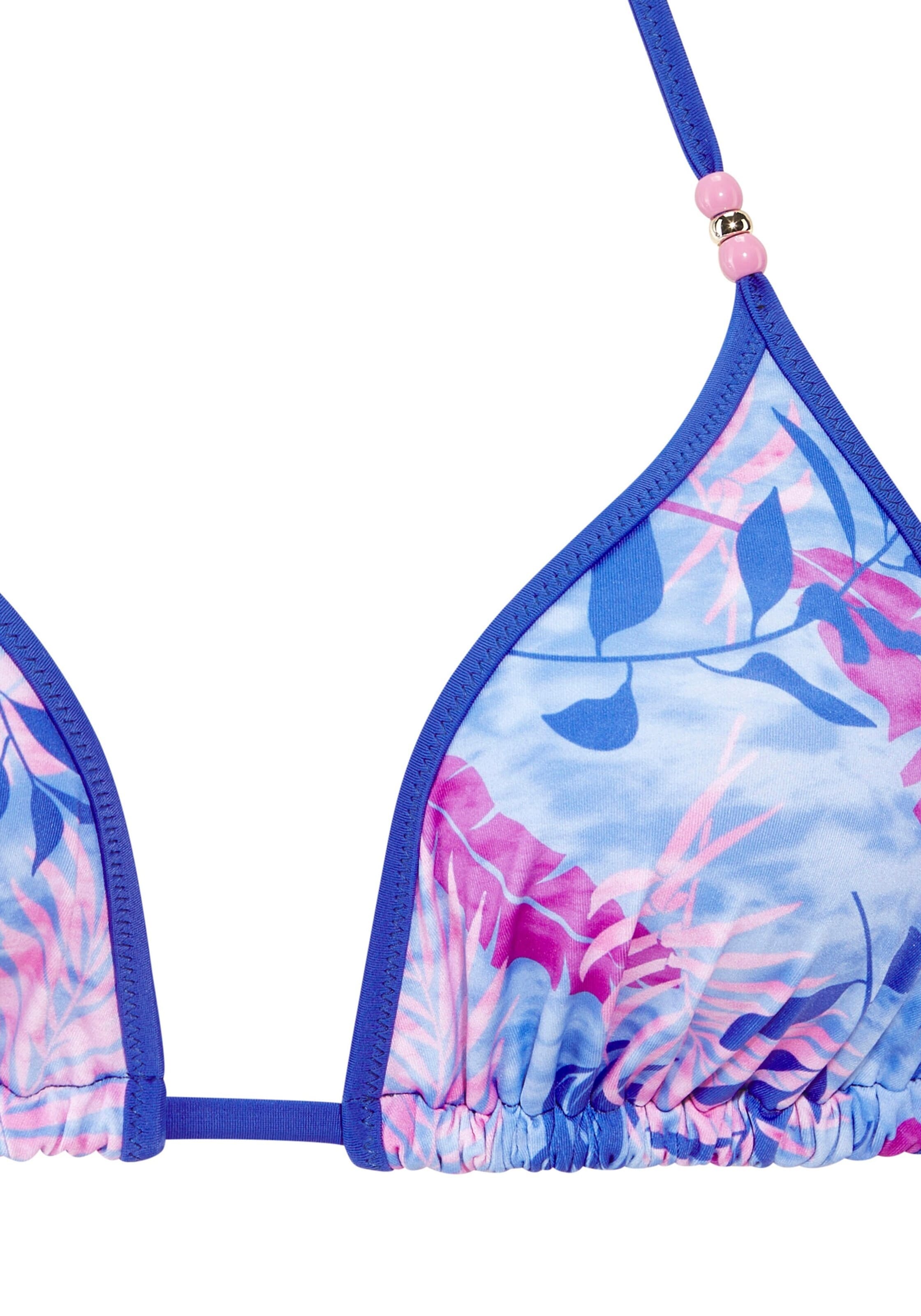 VIVANCE Triangel Bikini in Blau
