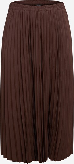 Selected Femme Curve Rok 'Lexis' in de kleur Donkerbruin, Productweergave