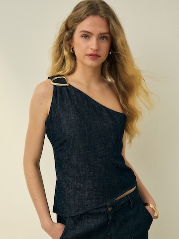 Next Top 'N. Premium' in Blau: Vorderseite