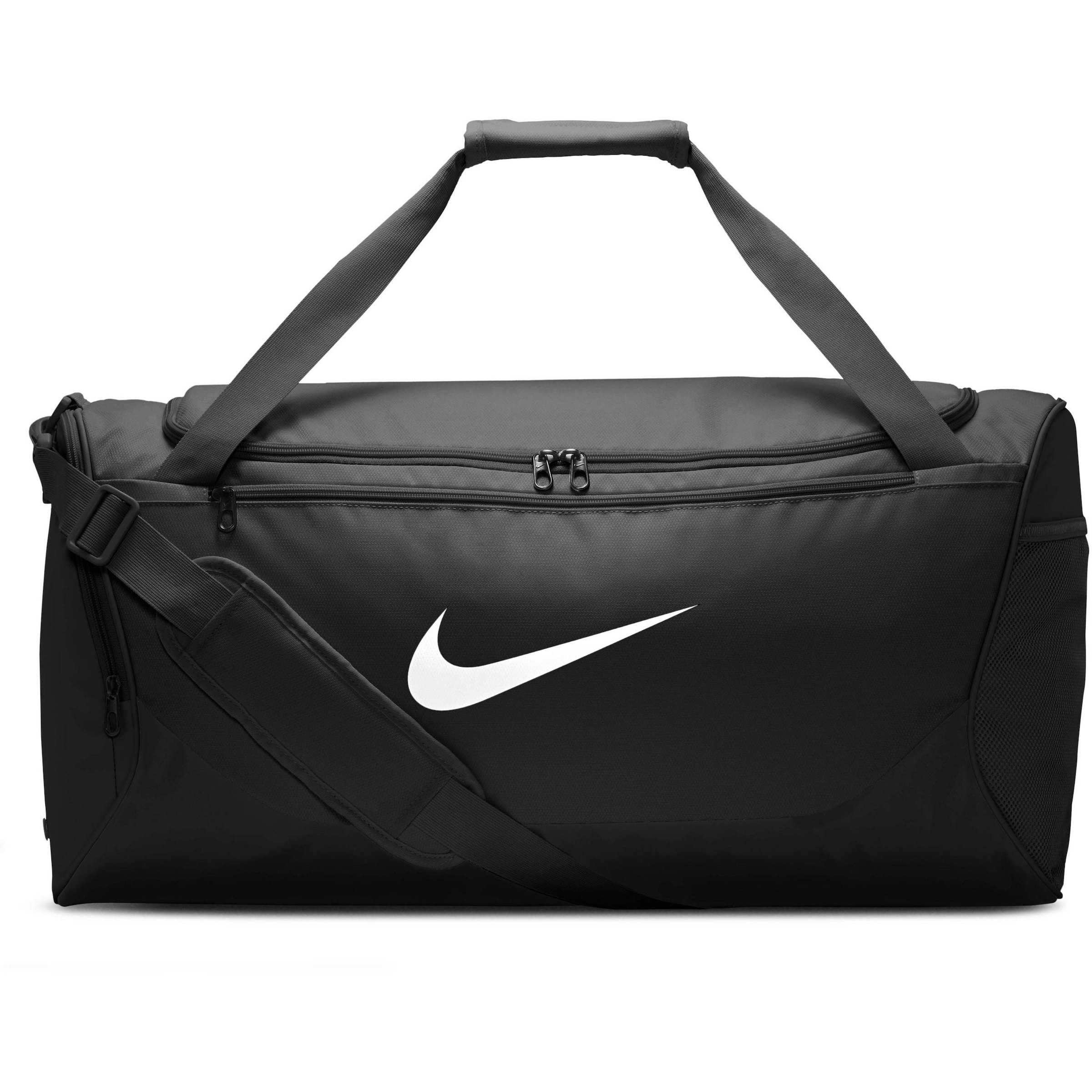 NIKE Sports Bag in Black: front