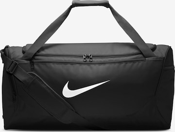 NIKE Sports Bag in Black: front