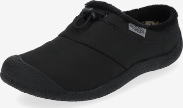 KEEN Slippers in Black: front
