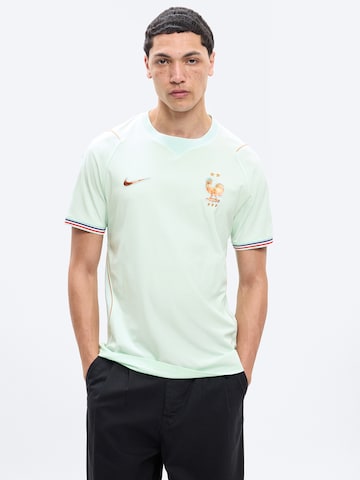 NIKE - Camisa funcionais 'FFF STAD AW' em verde: frente