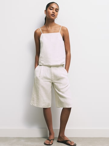 Top di Pull&Bear in beige: frontale