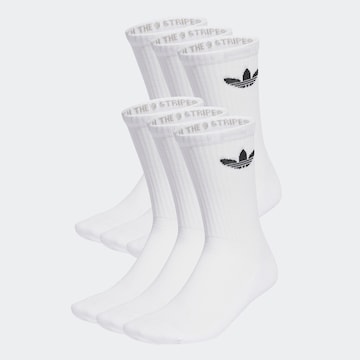 ADIDAS ORIGINALSČarape - bijela boja: prednji dio