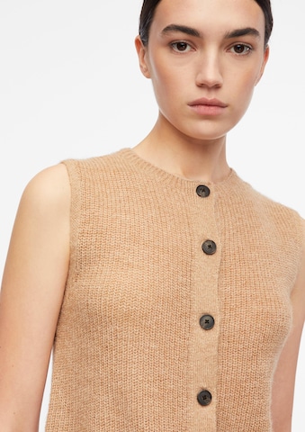 COMMA Knitted Vest in Beige