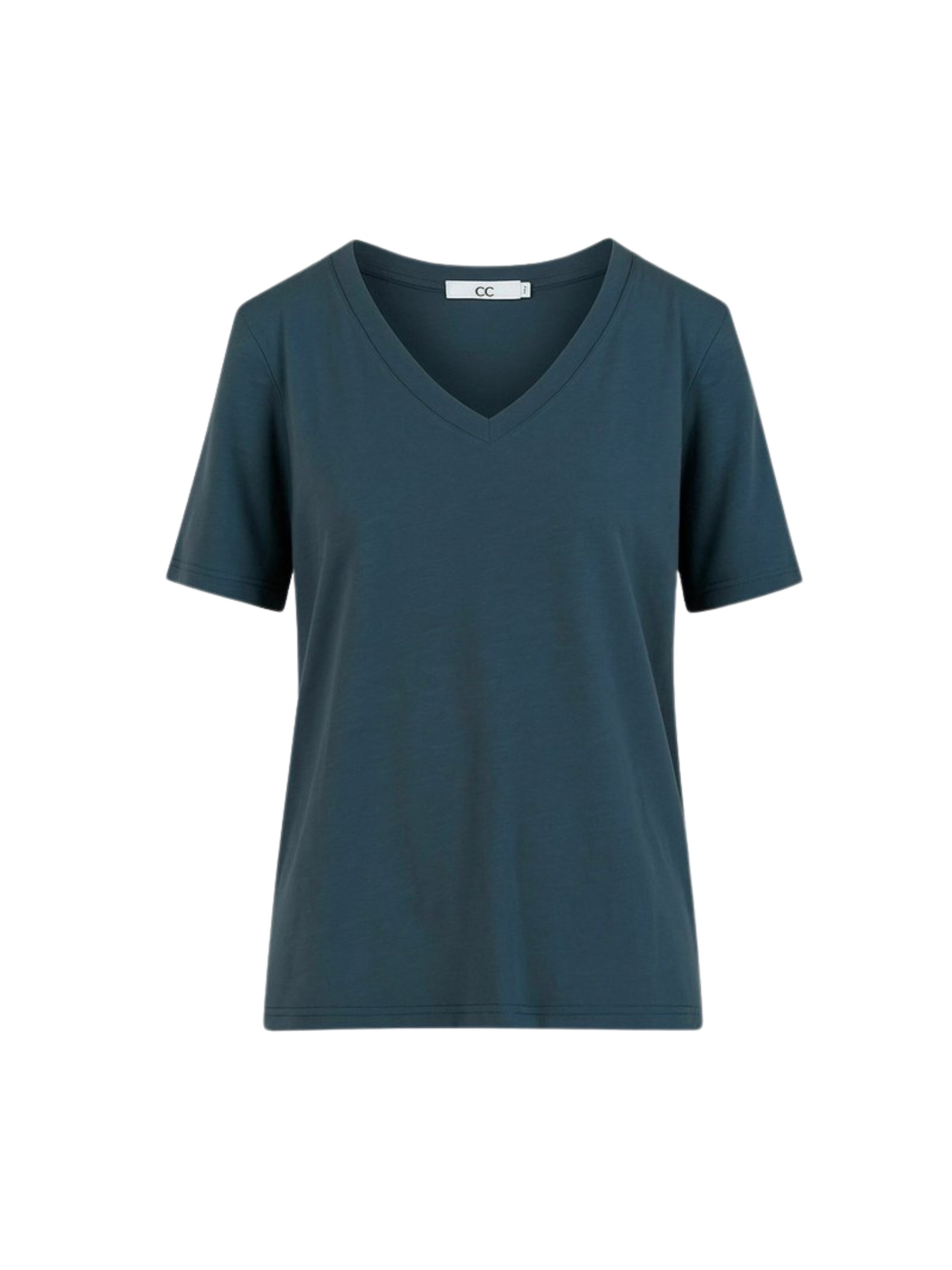 Coster Copenhagen - Top ' CC ' en gris: frente