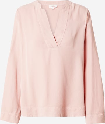 s.Oliver Blouse in Pink: front