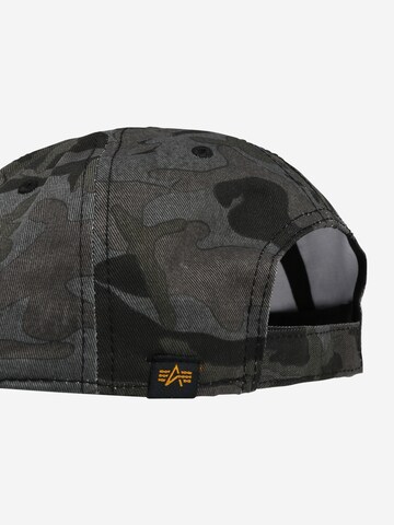 ALPHA INDUSTRIES Cap in Schwarz