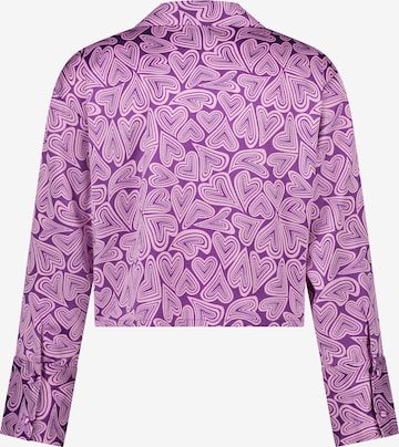 Hunkemöller Pajama Shirt in Purple