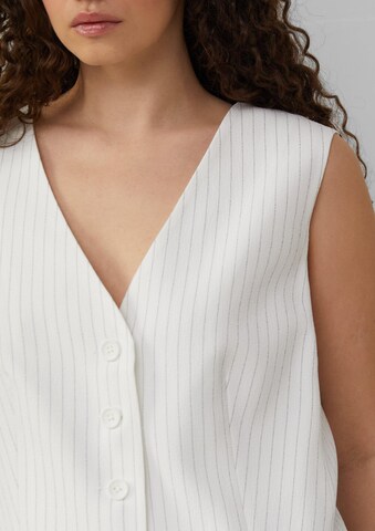 Gilet QS en blanc