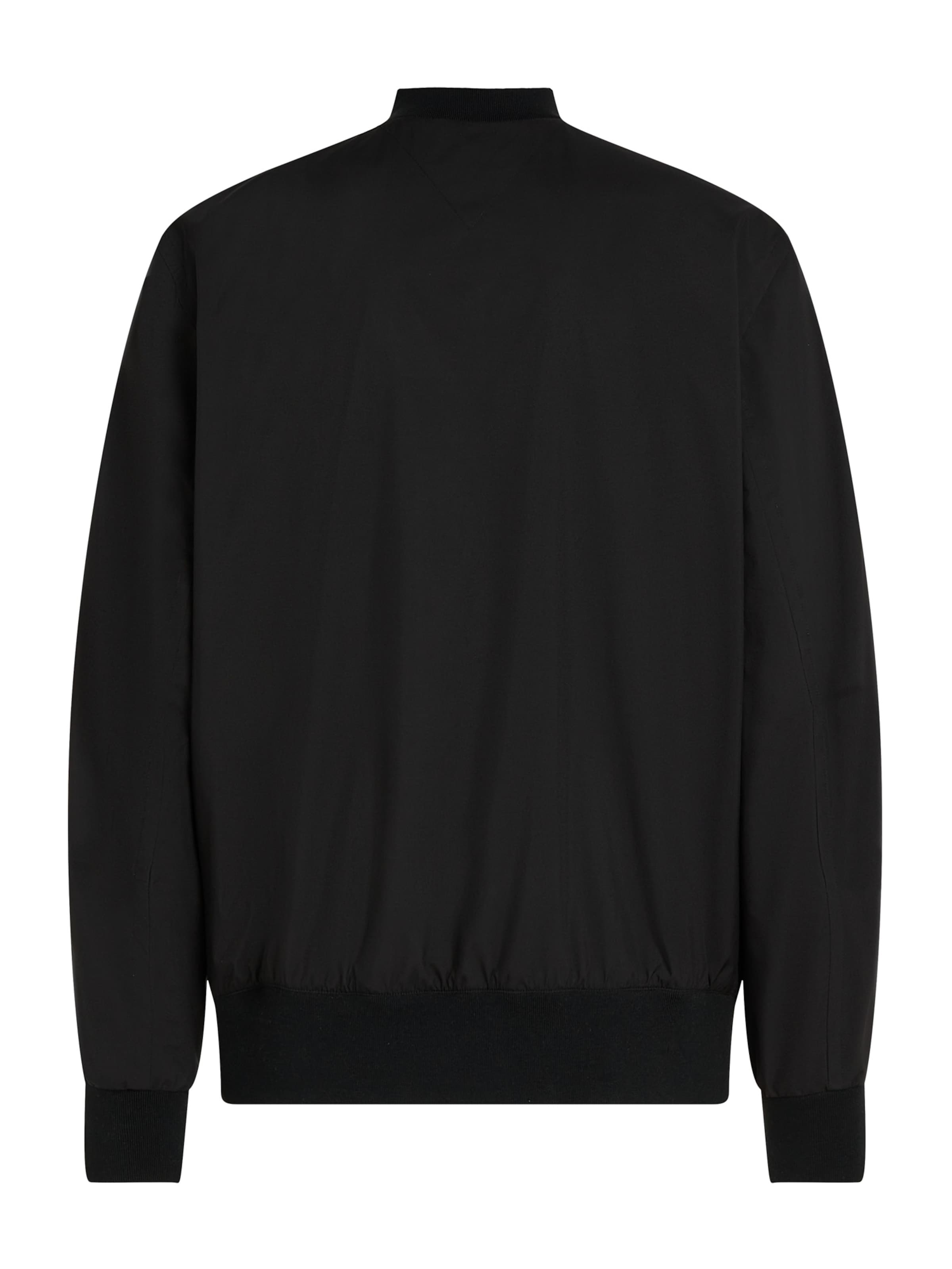 TOMMY HILFIGER Преходно яке 'Tech' в черно: отзад