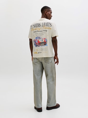 JACK & JONES Paita 'JORWATERCOLOUR' värissä beige