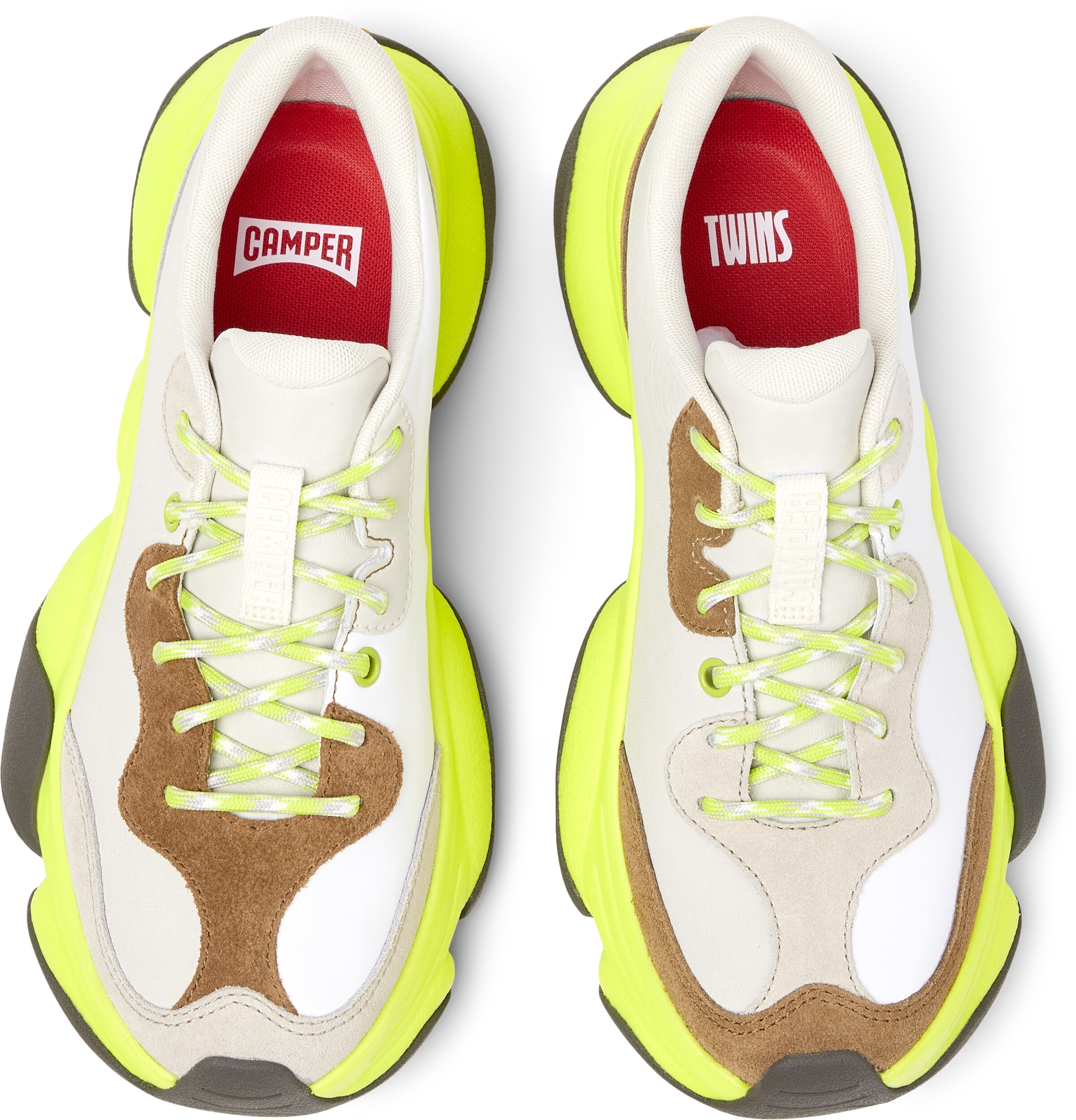 CAMPER Platform trainers 'Karst 2' in White