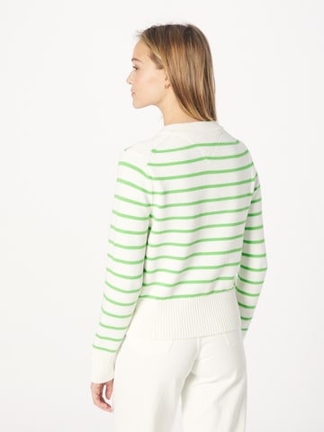 TOMMY HILFIGER Sweter 'Breton' w kolorze biały