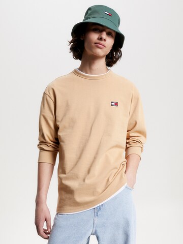 Tommy Jeans Shirt in Beige: voorkant