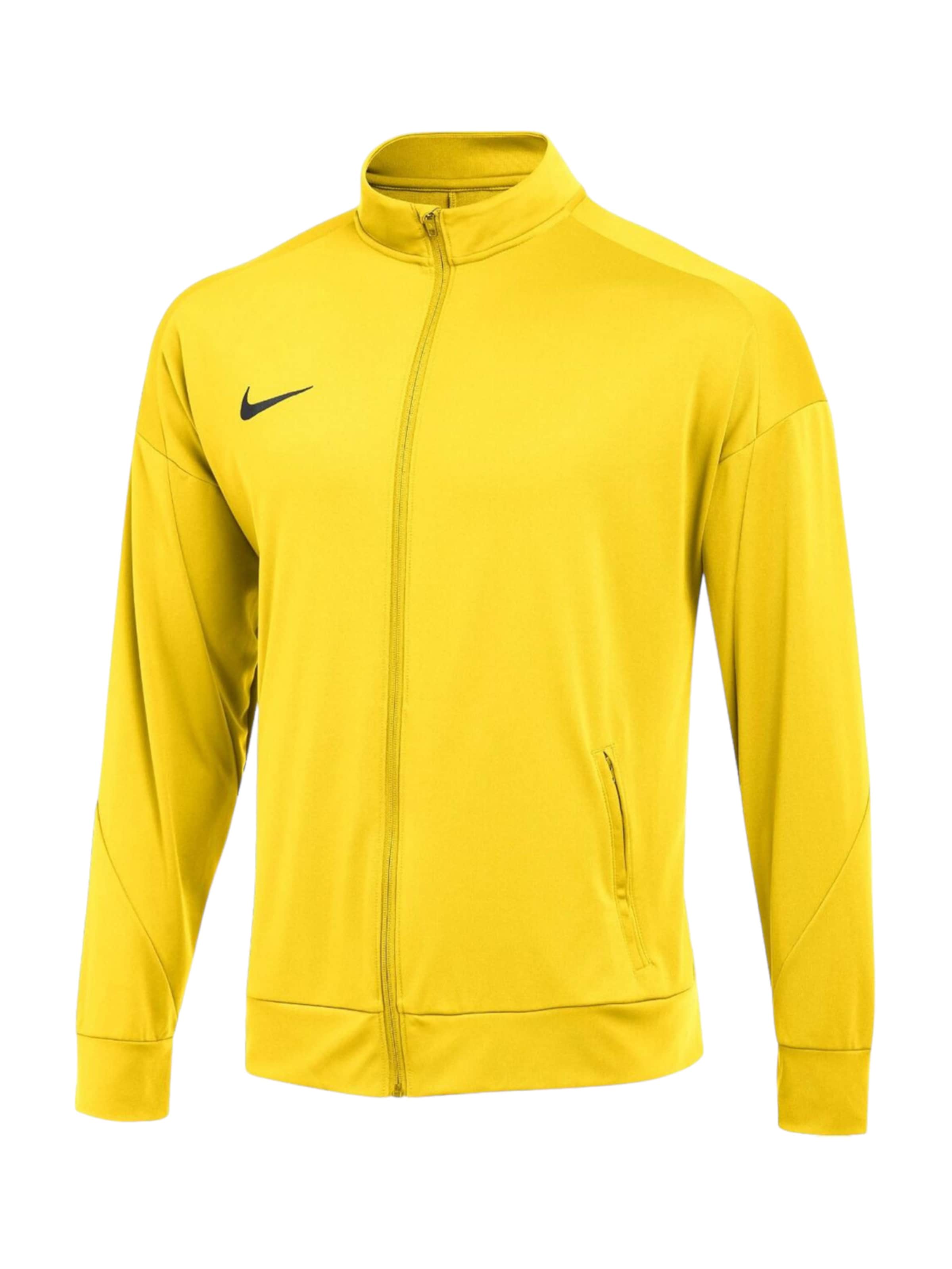 NIKE Sportjacke 'Academy' in Gelb: Vorderseite