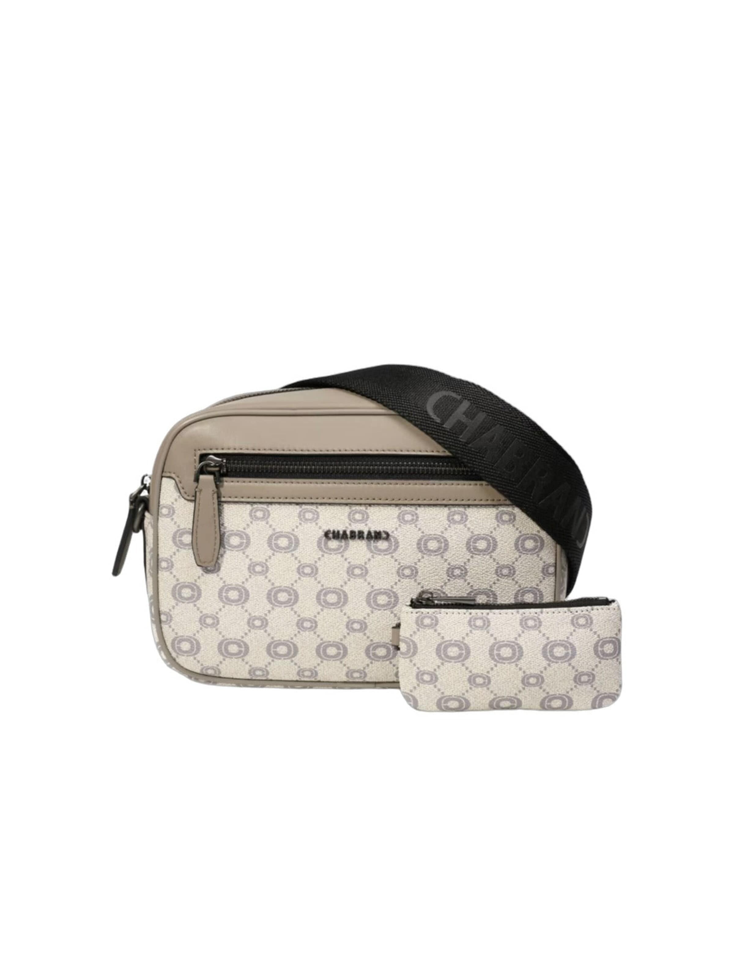Chabrand - Bolso de mano 'Sacoche' en gris: frente