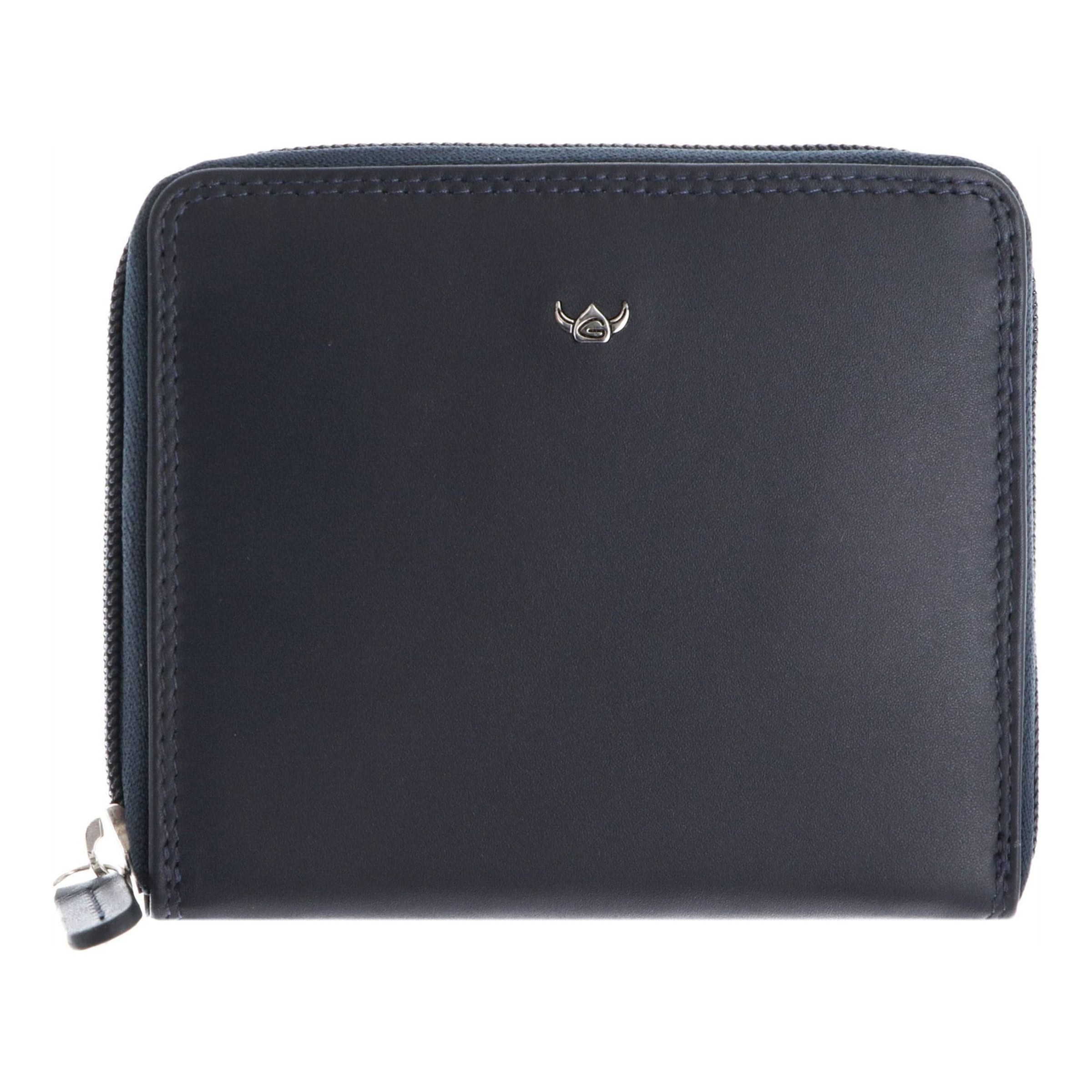 GOLDEN HEAD Portemonnee 'Polo ' in Blauw: voorkant