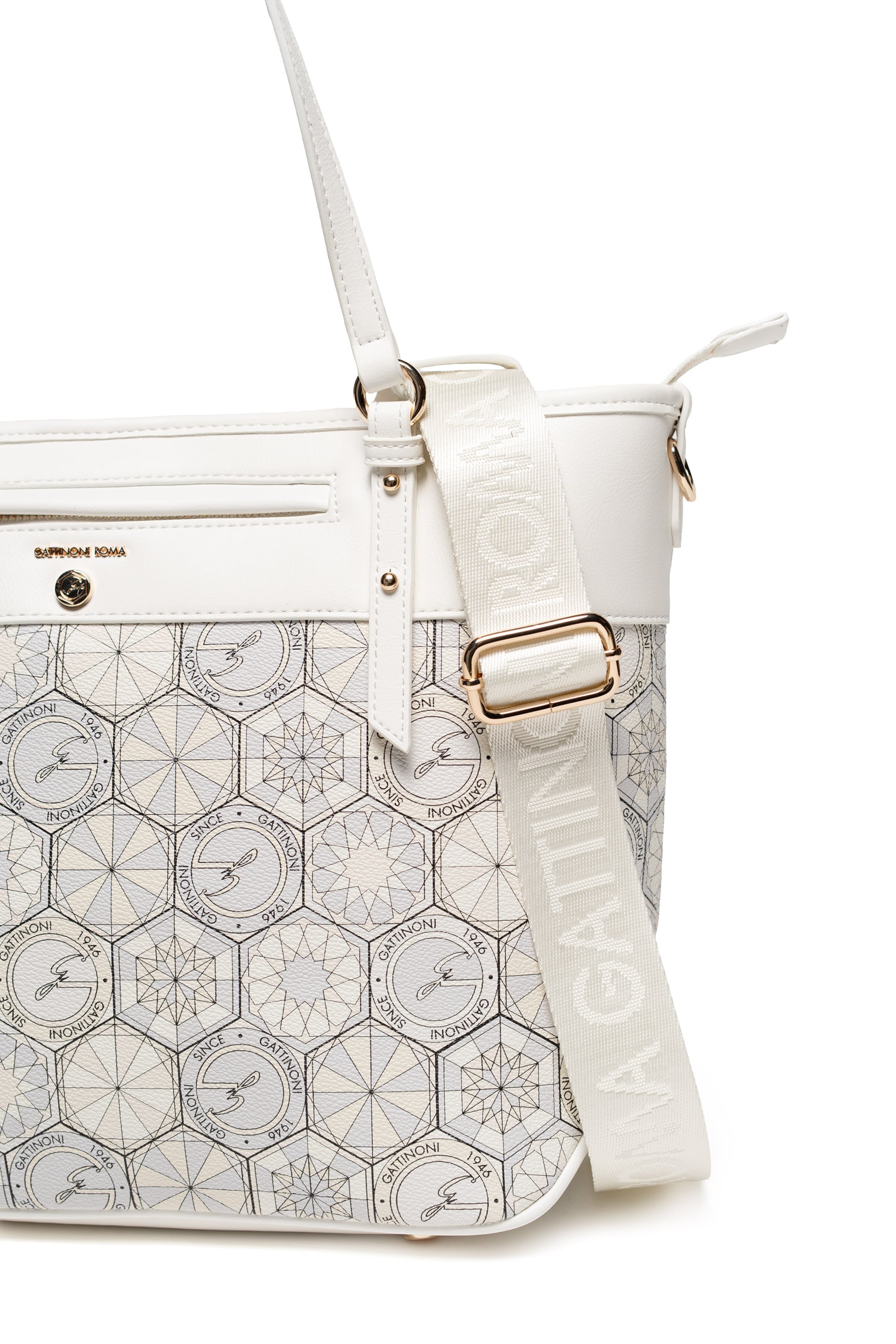 Gattinoni Umhängetasche 'Teodosia Daily' in Beige