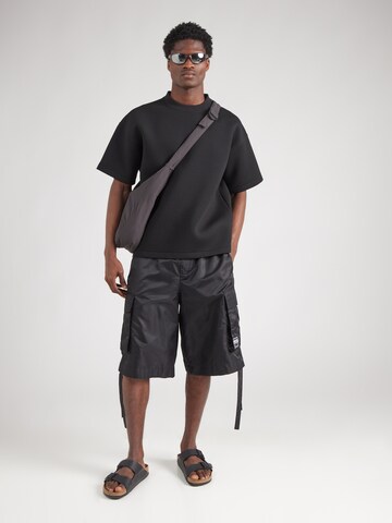 T-Shirt 'Great Boxy Scuba' WEEKDAY en noir