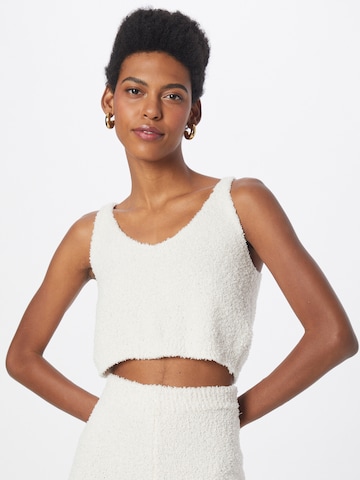 STEVE MADDEN Knitted top in White: front
