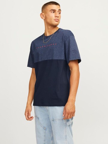 JACK & JONES Shirt 'JJStar' in Blauw: voorkant